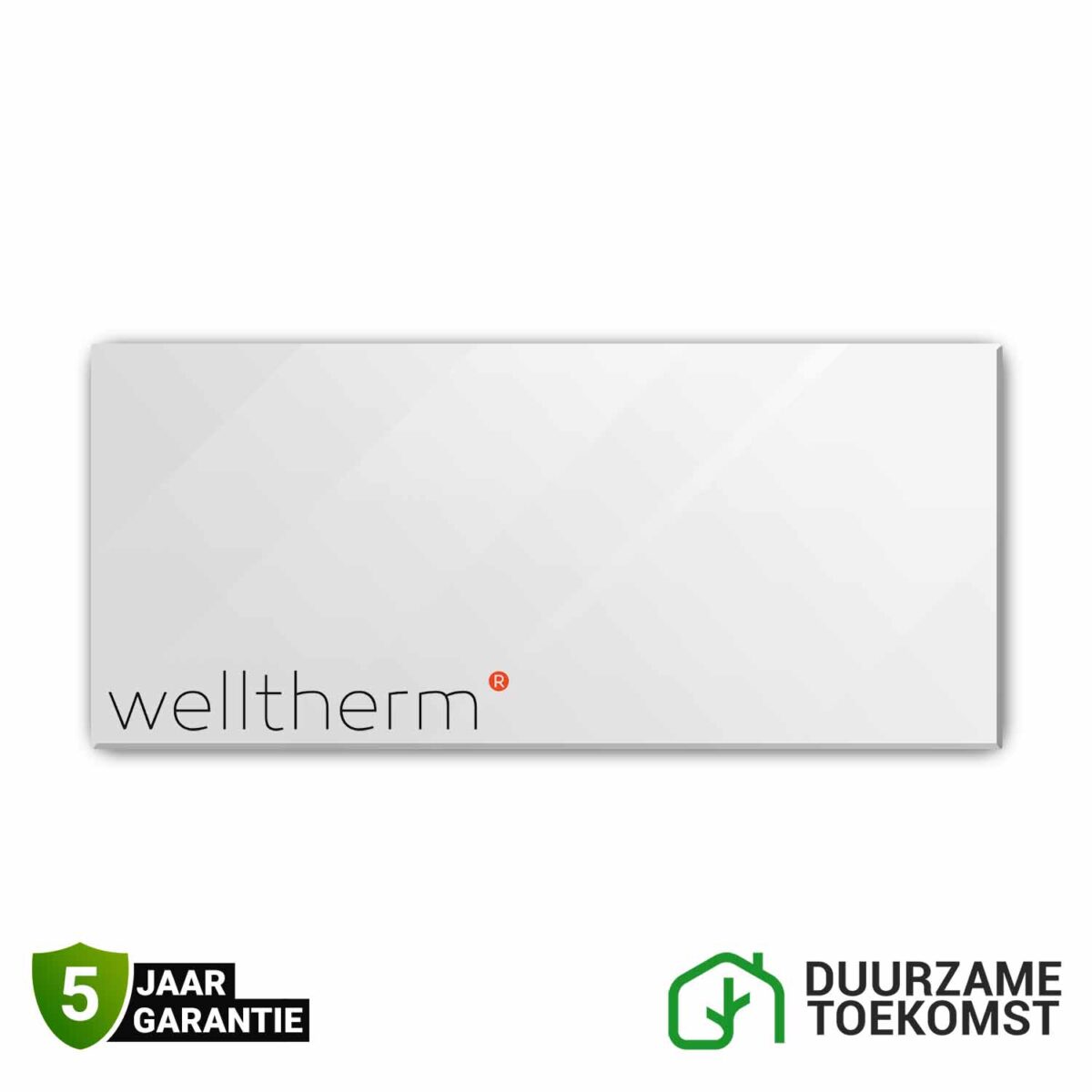 Welltherm infraroodpaneel Kristal Wit 360 watt